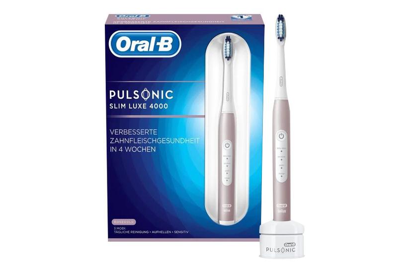Oral-b Pulsonic Slim Luxe 4000 - Tandbørste - Platinum