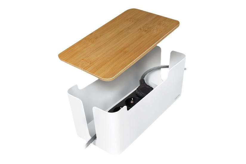 Logilink - Kabelorganisator - Med Bambuslåg