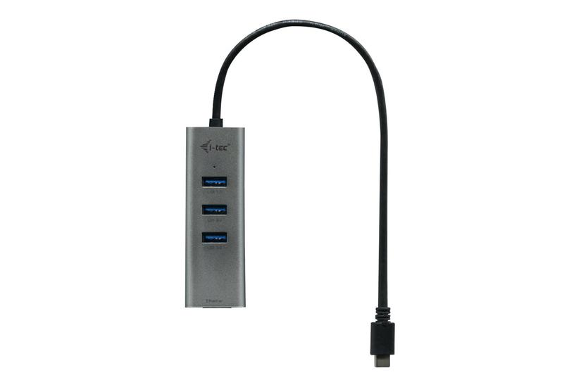 I-tec Usb-c Metal 3-port - Hub - 3 Porte