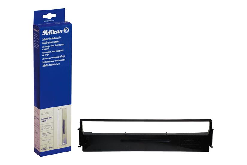Pelikan - 1 - Sort - Tekstilbånd For Printer