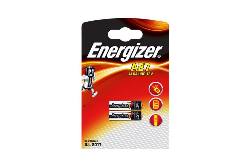 Energizer A27 Batteri - 2 X A27 - Alkalisk
