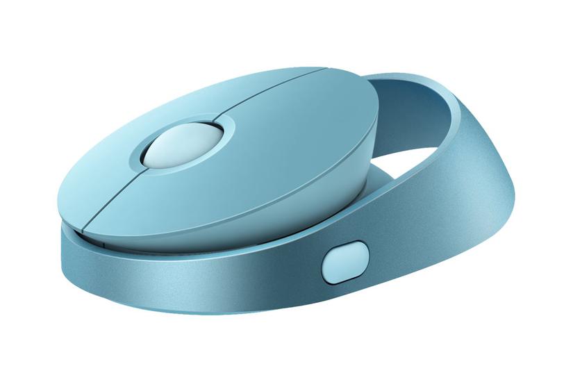 Rapoo Ralemo Air 1 - Mus - Multitilstand - 2.4 Ghz, Bluetooth 3.0, Bluetooth 5.0 - Blå