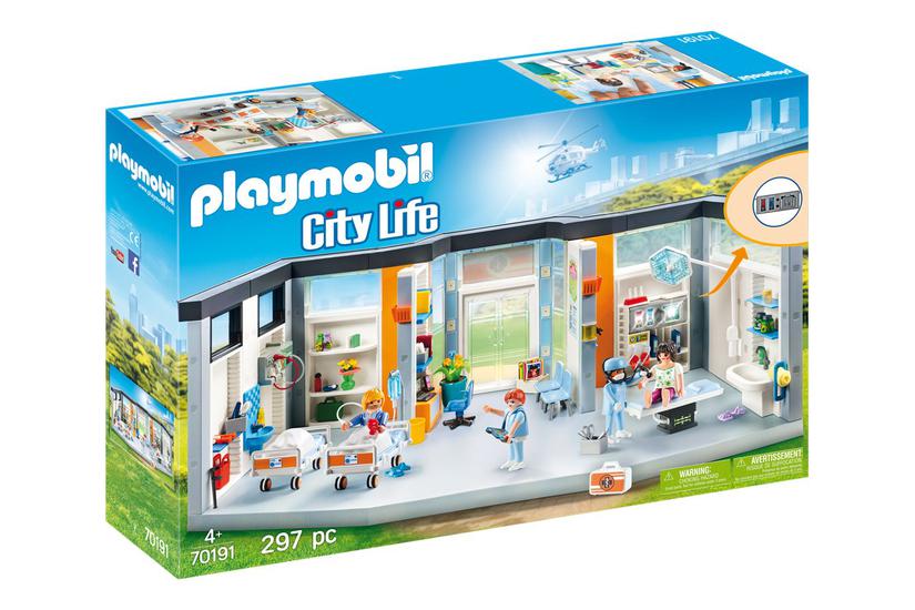 Playmobil City Life - Furnished Hospital Wing - Byggesæt