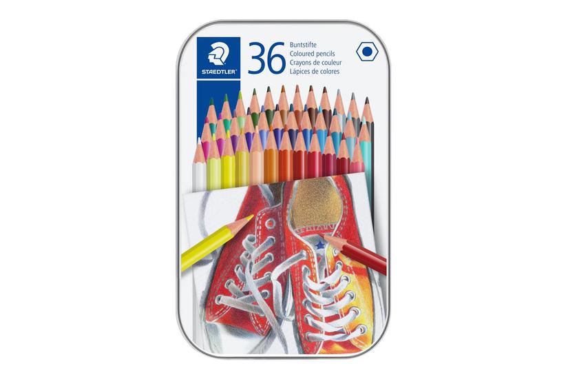 Staedtler 175 - Farvet Blyant - Assorterede Farver (pakke Med 36)