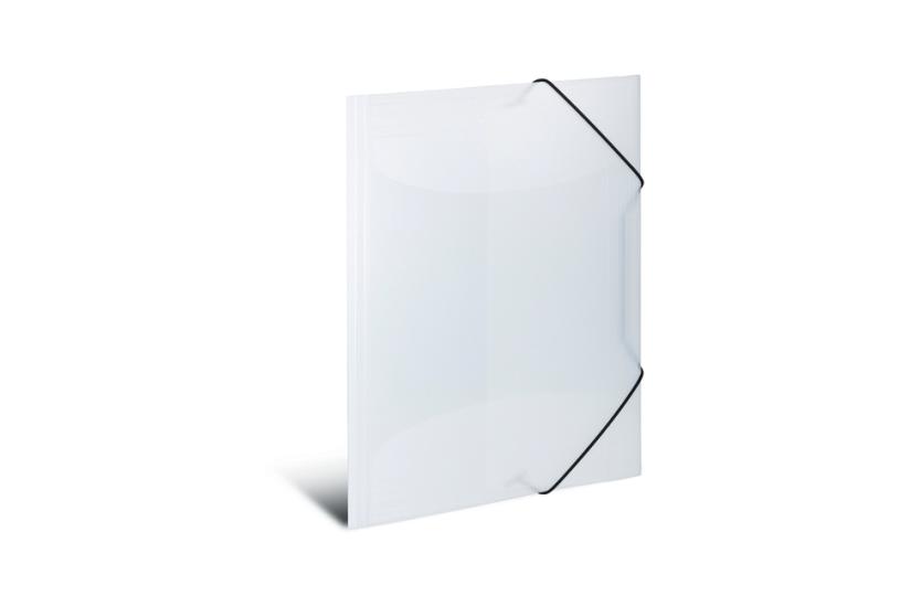 Herma - 3-folds Mappe - For A3 - Gennemsigtig Hvid