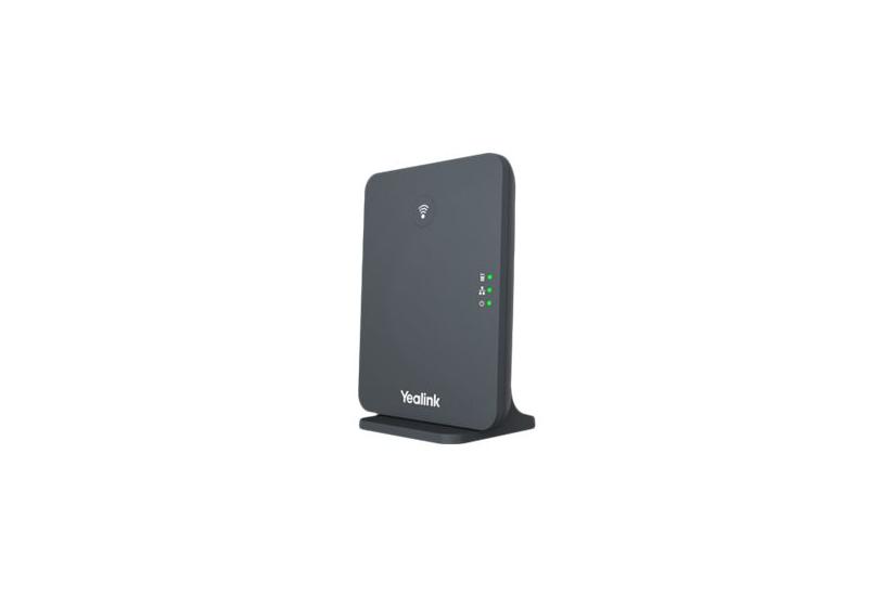 Yealink W70b - Basestation Til Trådløs Telefon / Basestation Til Voip-telefon Med Opkalds-id - 3-vejs Opkaldskapacitet
