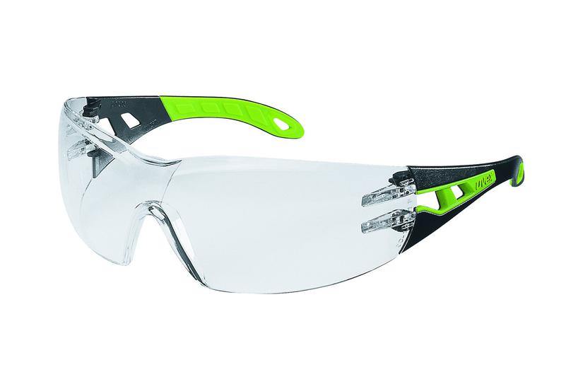 Uvex Pheos - Beskyttelsesbriller - Sort, Grøn