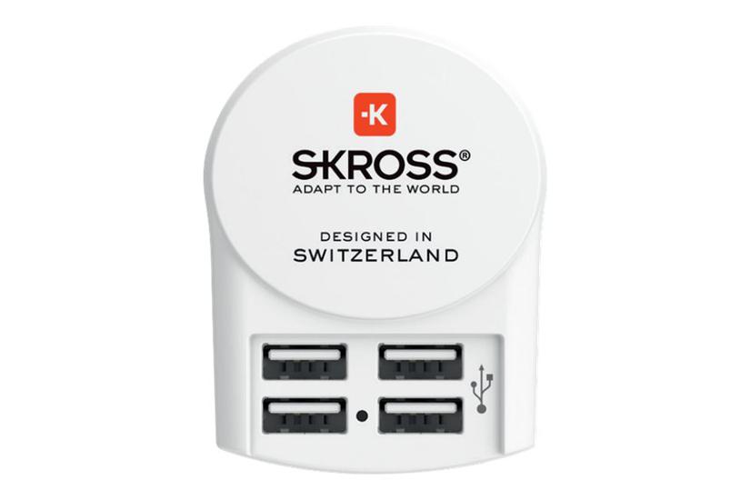 Skross Strømforsyningsadapter - Usb - 35 Watt