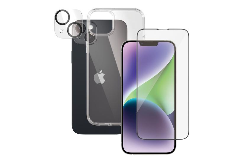 Panzerglass - 3-i-1 Beskyttelsespakke - Beskyttende Kasse - Bagsidecover Til Mobiltelefon