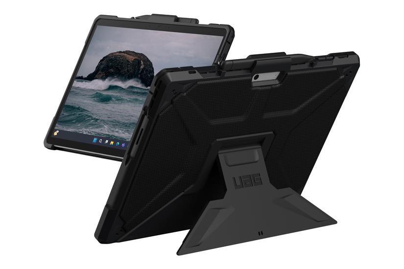 Uag Metropolis Series Rugged Case For Surface Pro 9 Black Metropolis Series - Black - Bagsidecover Til Tablet