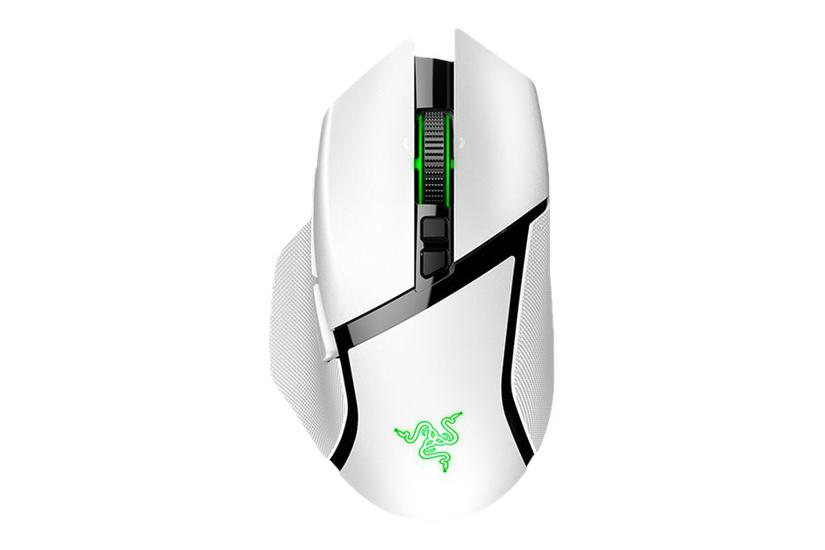 Razer Basilisk V3 Pro - Mus - Bluetooth, Usb, 2.4 Ghz - Hvid