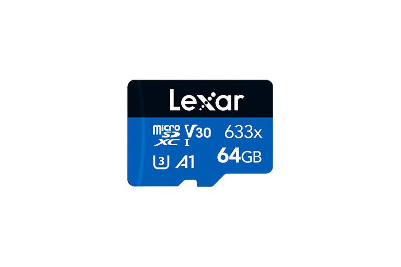 Lexar High Performance Blue Series - Flashhukommelseskort - 64 Gb - Microsdxc Uhs-i