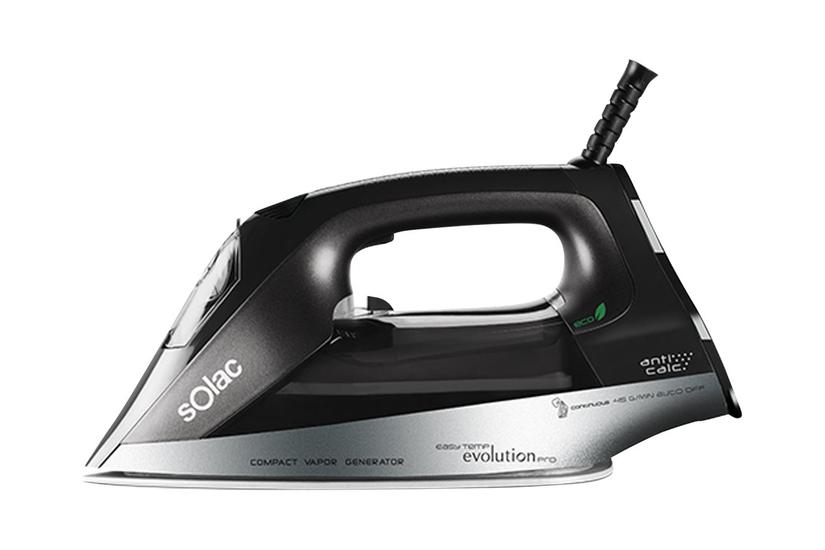 Solac Cvg9508 Easy Temp Evolution Pro - Dampstrygejern - Såleplade: Coridium Pro-drive