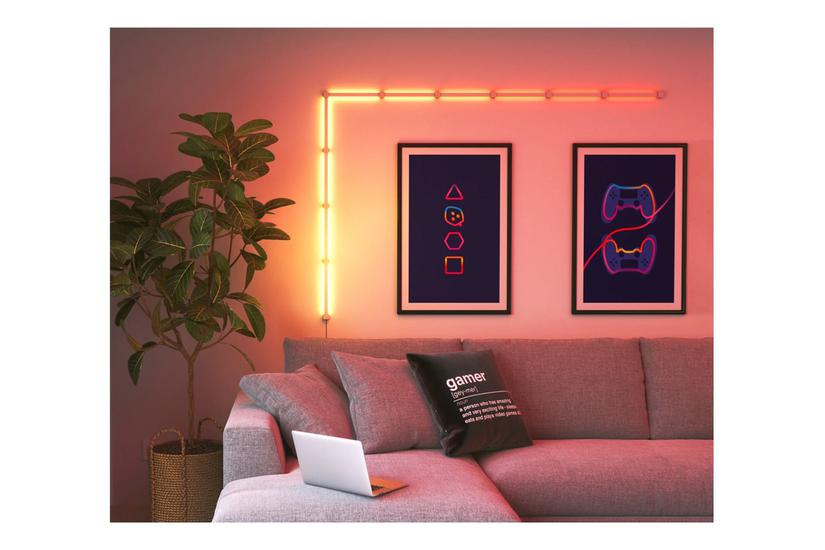 Nanoleaf Lines 60 Degrees Expansion Pack - Trådløst Belysningssæt - Led X 3 - 2 W - Rgbw-lys - 1200-6500 K - Linje