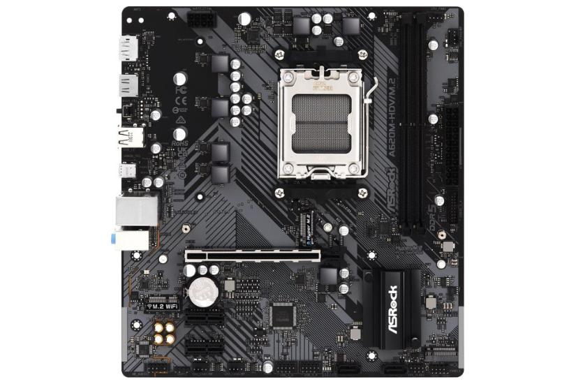 Asrock A620m-hdv/m.2 - Ddr5 - Micro Atx Bundkort - Am5
