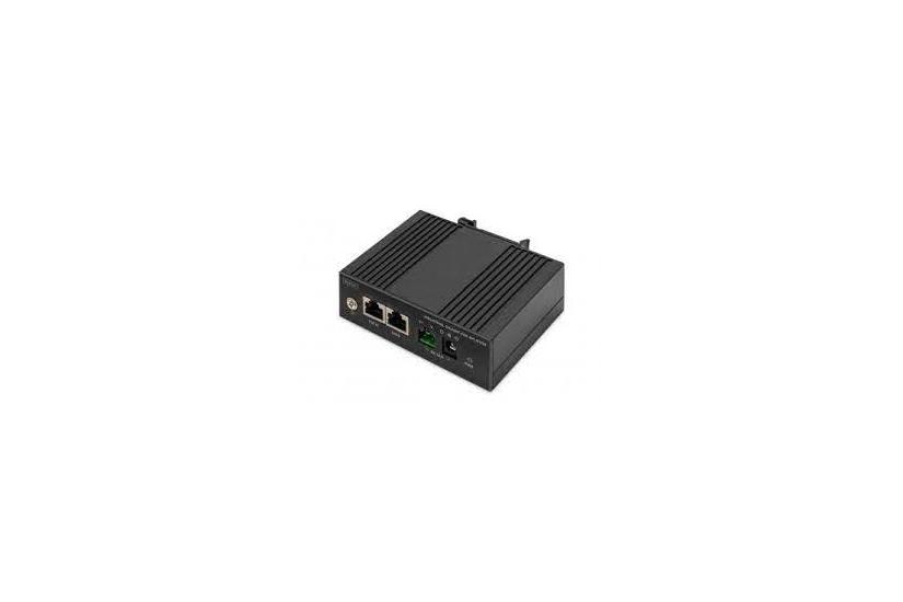 Digitus - Poe Fordeler - Gigabit Ethernet, Industriel - 60 Watt