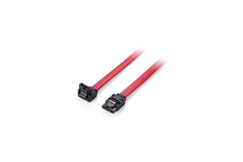Equip 111902 Sata-kabel 0,5 M Sata 7-pin Rød