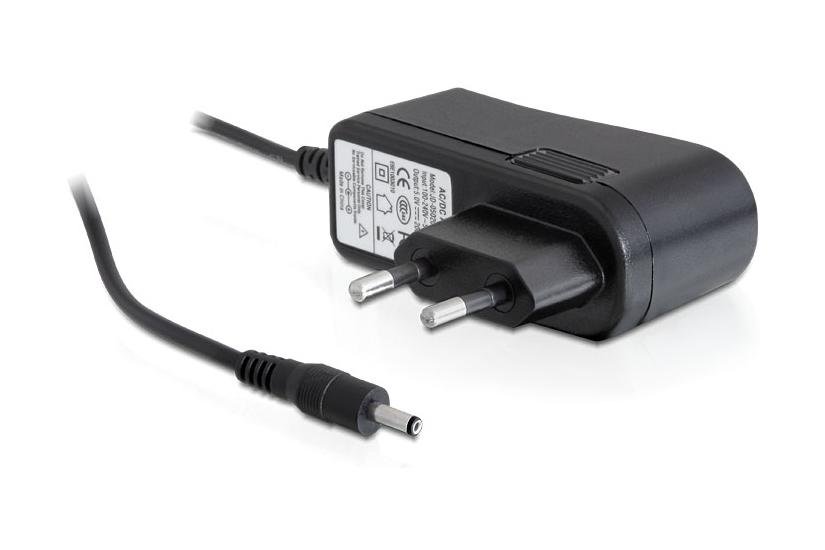 Navilock 41337 Strømadapter Og Vekselret Indendørs Sort