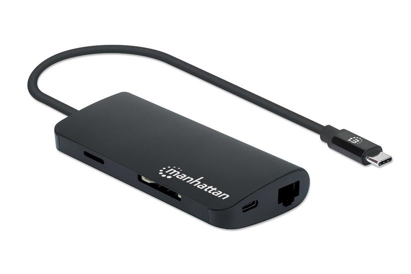 Manhattan 152372 Dockingstation Usb 3.2 Gen 1 (3.1 Gen 1) Type-c Sort