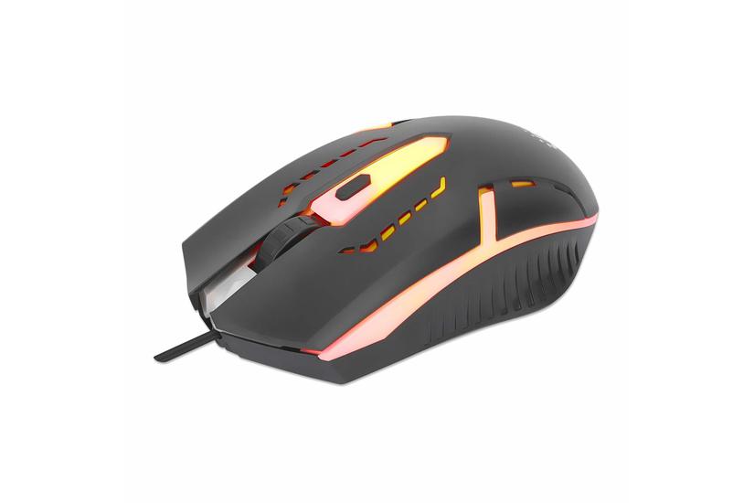 Manhattan 190206 Mus Spil Ambidextrous Usb Type-a Optisk 1500 Dpi