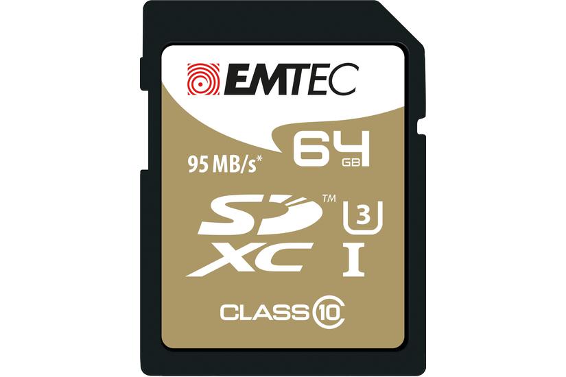 Emtec Ecmsd64gxc10sp Hukommelseskort 64 Gb Sdxc Klasse 10