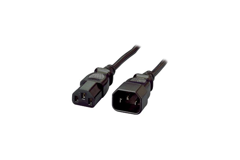 Equip 112100 El-ledning Sort 1,8 M C14 Forbinder C13 Forbinder