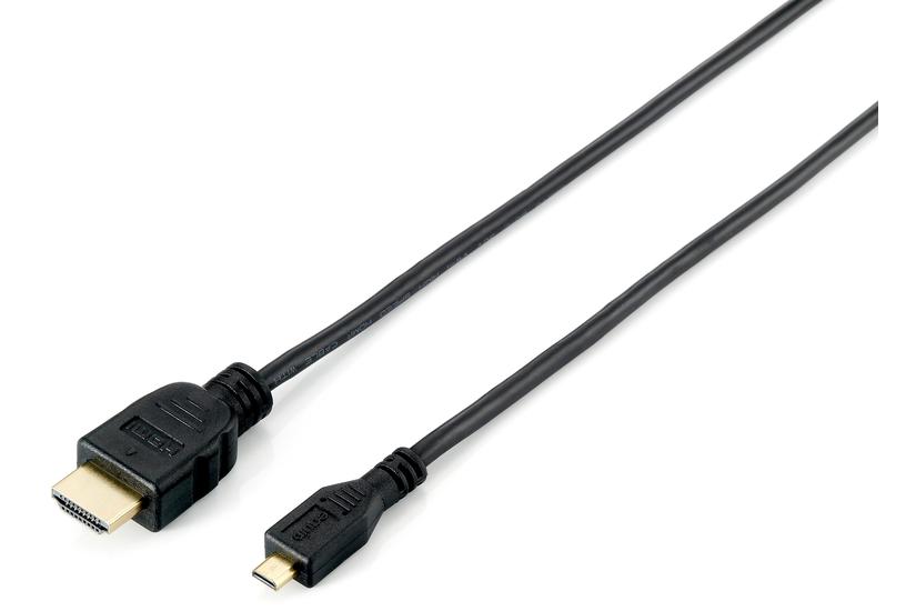 Equip 119308 Hdmi-kabel 2 M Hdmi Type A (standard) Hdmi Type D (micro) Sort