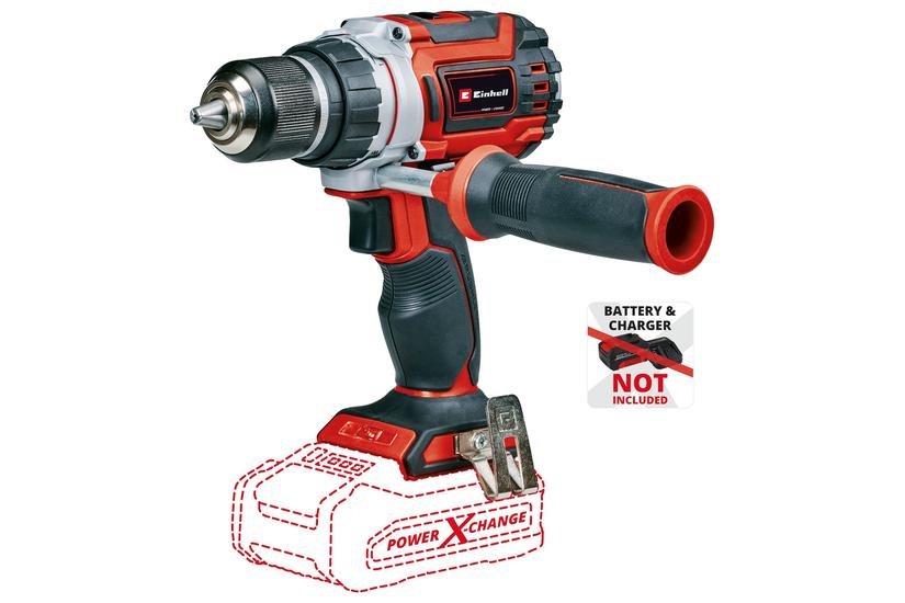 Einhell Tp-cd 18/60 Li Bl - Solo 2000 Rpm 1,3 Kg Sort, Grå, Rød