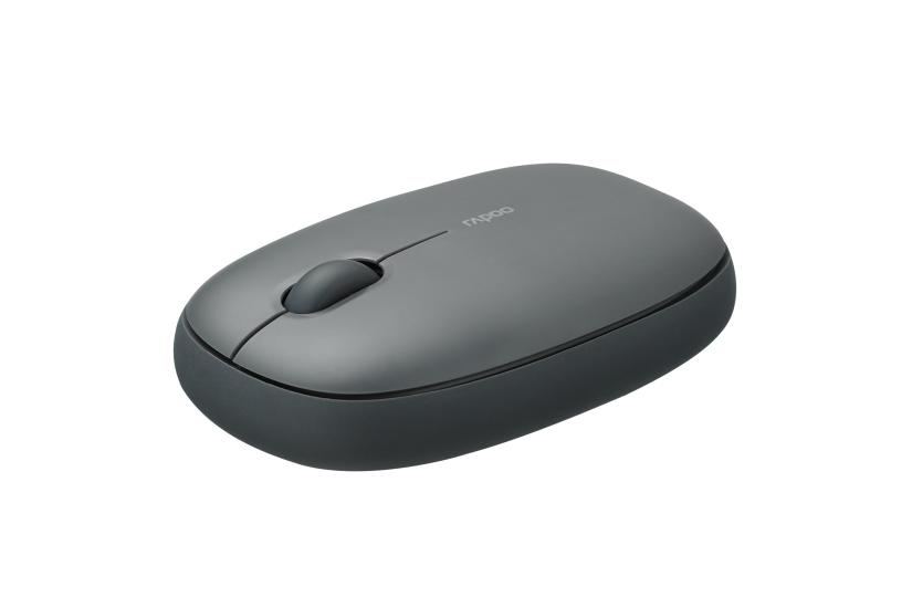 Rapoo M660 Silent Grijs Draadloze Multi-mode-muis Mus Kontor Ambidextrous Rf Trådløs + Bluetooth Optisk 1300 Dpi