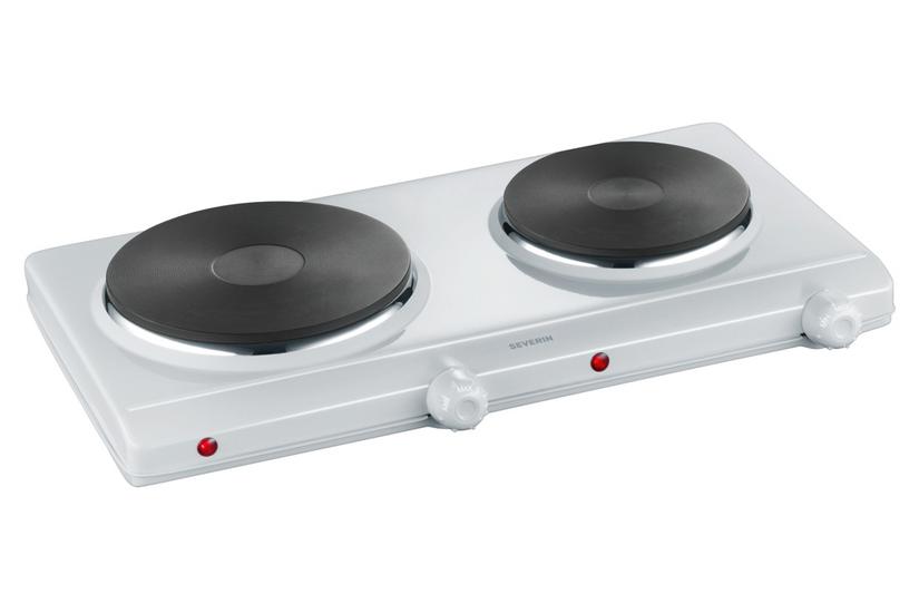 Severin Dk 1042 Kogeplade Hvid Bordplade Forseglet Plade 2 Zone(s)