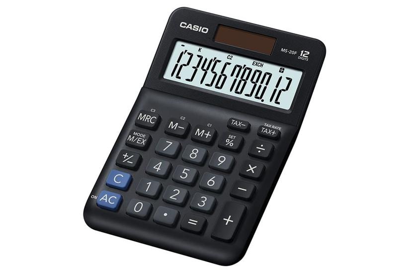 Casio Ms-20f Regnemaskine Desktop Basis Sort