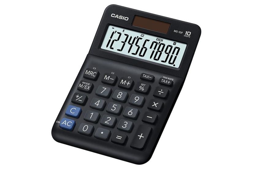 Casio Ms-10f Regnemaskine Desktop Basis Sort