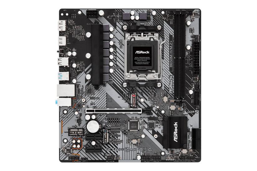 Asrock B650m-h/m.2+ - Bundkort - Micro Atx - Socket Am5 - Amd B650