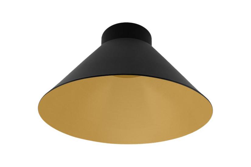 Osram Vintage 1906 Pendulum Cone - Lampeskærm - Sort Og Guld