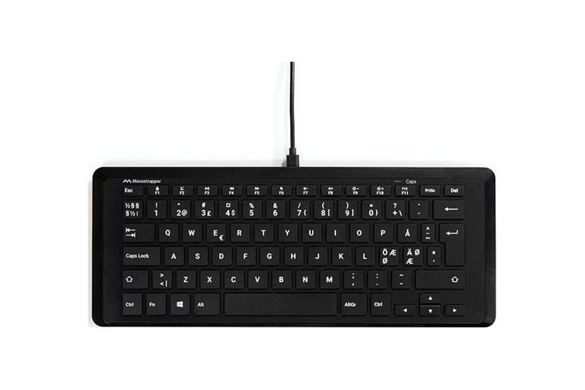 Mousetrapper Type Mini - Tastatur - Qwerty - Nordisk Indgangsudstyr