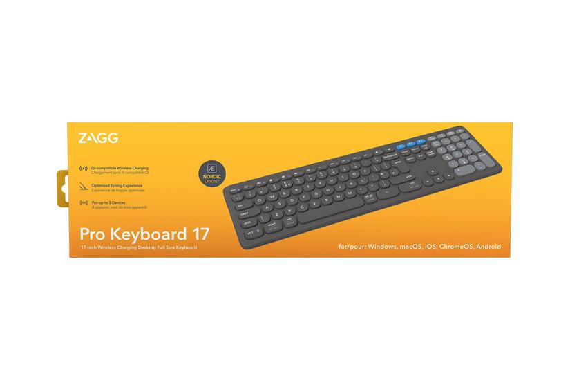 Zagg - Tastatur - Nordisk Indgangsudstyr