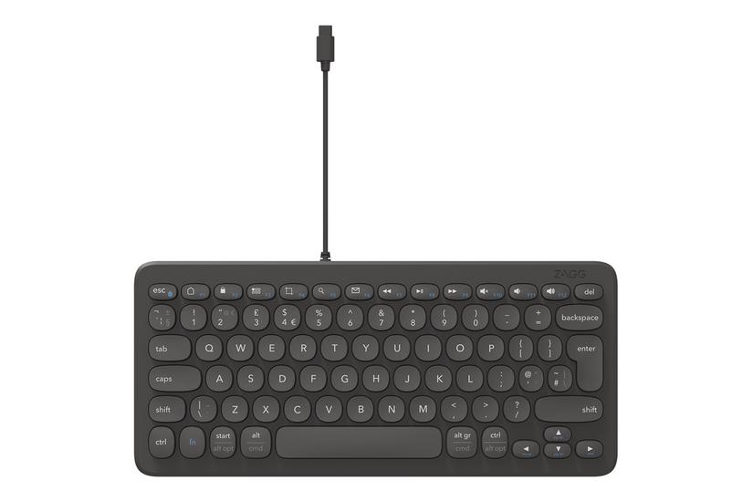 Zagg Connect 12c - Tastatur - Qwerty - Nordisk Indgangsudstyr