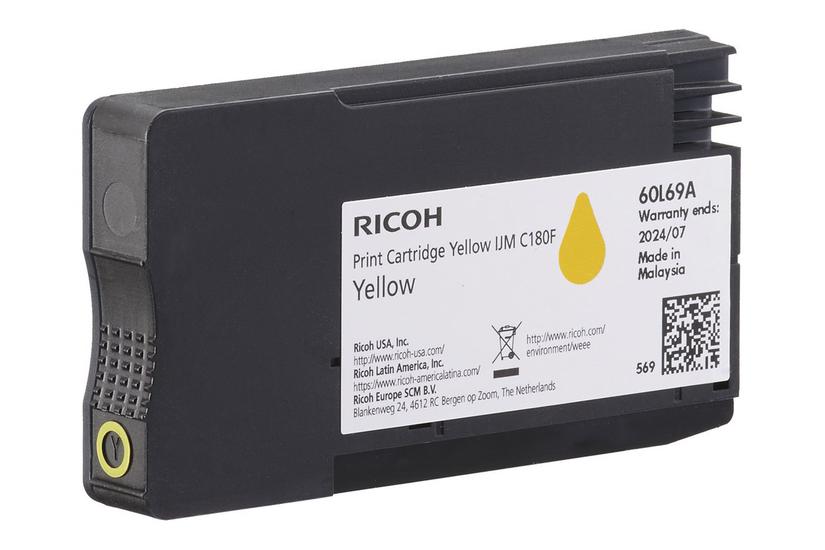 Ricoh - Gul - Original - Tonerpatron