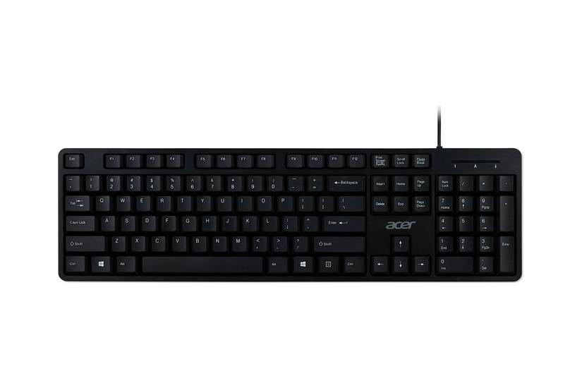 Acer Aak930 - Sæt Med Mus Og Tastatur - Nordisk - Sort Indgangsudstyr
