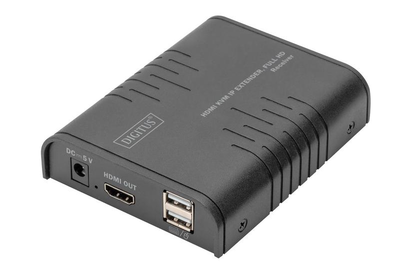 Digitus - Kvm-forlænger - Catx