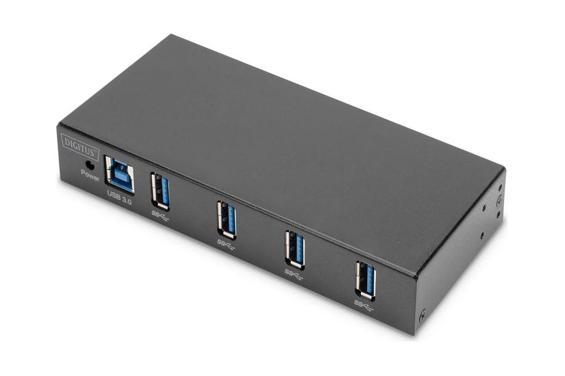 Digitus - Hub - Industrilinje - 4 Porte