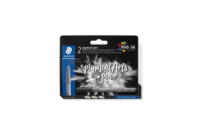 Staedtler 376 - Markør - Intens Sort - 2 Stykker