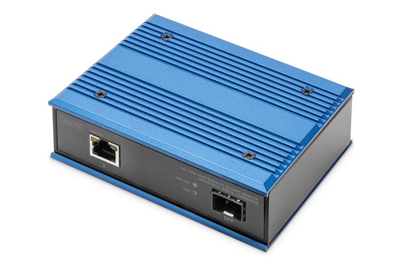 Digitus - Fibermedieomformer - 10mb Lan, 100mb Lan, 1gbe