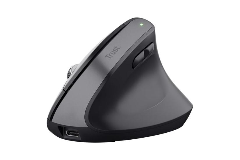 Trust Bayo+ - Lodret Mus - 2.4 Ghz - Sort