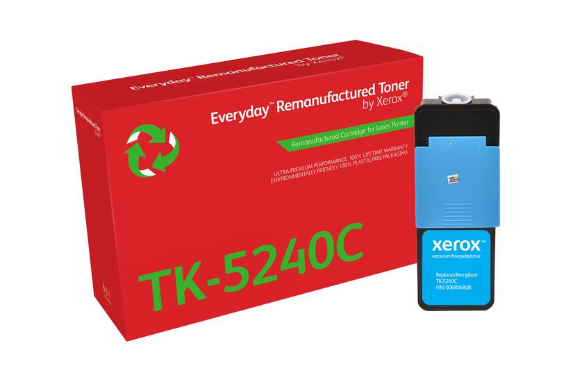 Everyday - Cyan - Kompatibel - Genproduceret - Tonerpatron (alternativ Til: Kyocera Tk-5240c) - Green World Alliance Returneringsprogram