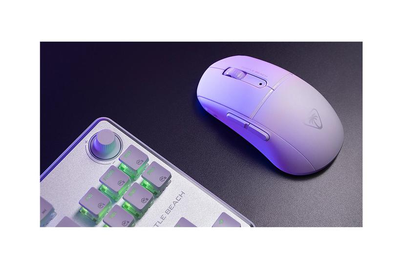 Turtle Beach Burst Ii Air - Mus - 2.4 Ghz, Bluetooth, Usb-c - Hvid