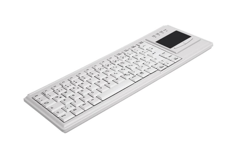 Active Key Industrialkey Ak-4400-g - Tastatur - Kompakt - Med Trackpad - Belgisk - Lysegrå Indgangsudstyr