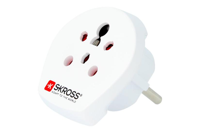 Skross Country Travel Adapter India-israel-denmark To Europe - Stikadapter