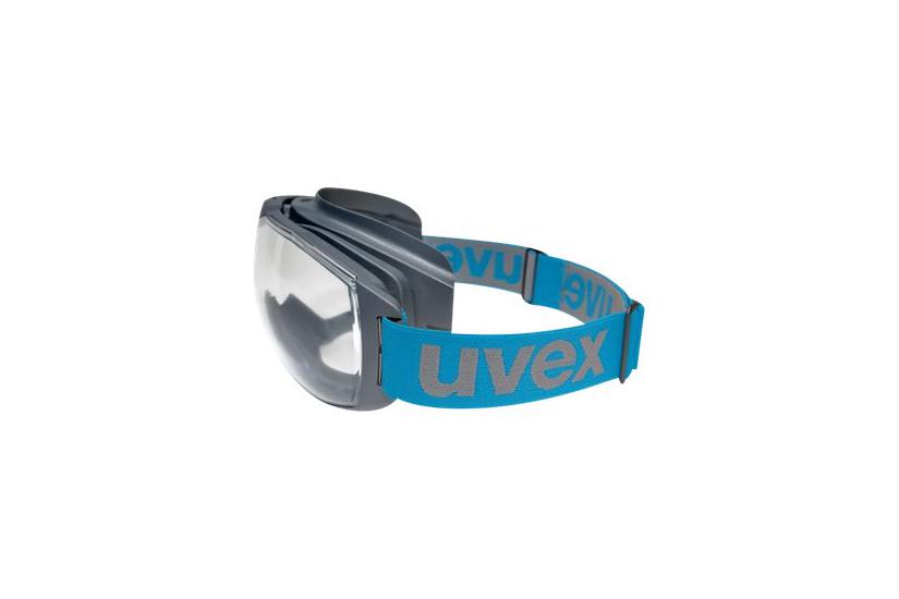 Uvex - Beskyttelsesbriller - Polykarbonat, Termoplastisk Elastomer (tpe), Stof - Blå, Antracit (sort)