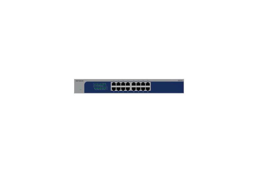 Netgear Gs516 - V3 - Switch - 16 Porte - Ikke Administreret - Monterbar På Stativ